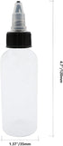 16Pcs 2 oz Bottles,PET Plastic Extruded Liquid Bottle,Hard Plastic Extruded Liquid Bottle,dropper,dispensing bottle,Laboratory wash Bottle,Waterco...