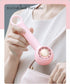 Handheld Mini Fan,Portable USB Rechargeable Fan,Hidden Blades,2 Adjustable Speed Strong Wind,Small Personal Fan Pocket Desktop Table Quiet Hand wi...