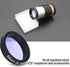 1.25 inch Moon Filter,Aluminum Alloy Sky Glow & Moon Filter Optical Glass for Telescope Eyepiece Cuts Light Pollution...