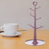 Mug Tree for Counter Coffee Cup Holder Organizer Hanger for Countertop Tea Cup Stand for Desk Table Countertop (Red, Large)...