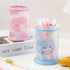 School Supplies,Pencil Holder for Desk Organizers,Cute Pencil Cup,Plastic Pen Cup,Portable Detachable Pen Holder,For Boys,Girls,kids,Teen(4Pack,Bl...