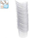65 Pcs 5ml Disposable Eye Wash Cups Portable Plastic Measuring Cup Eye Flush Cleaning Cups...