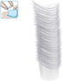65 Pcs 5ml Disposable Eye Wash Cups Portable Plastic Measuring Cup Eye Flush Cleaning Cups...
