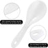 2PCS Plastic Rice Paddle Spoon Rice Scoop, Non-Stick Rice Spatula Rice Cooker Spoon Rice Serving Spoon 7.87 Inch (White B)...
