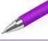 Zebra Classic Z-Grip Flight Ballpoint Pens - 1.2mm - Black & Violet - Pack of 6...