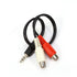 8 Inches 3.5mm Male to 2 RCA Female Jack Stereo Audio Y Cable Adapter for Smartphones, Tablets, MP3, Home Theater, HDTV, Gaming Consoles, Hi-Fi Sy...