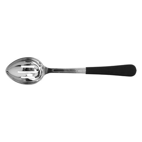 2 oz. (1/4 Cup) Portion Control Slotted Serving Spoon, Stainless Steel, Dishwasher Safe Serving Utensils by GET, BSRIM-34...