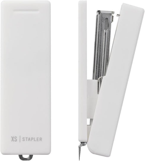 Midori Compact Stapler, XS Series, White (35271006)...