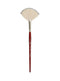 Silver Brush Limited 5504S-6 Alpine White Goat Hair Brush, Oil, Acrylic, and Watercolor Brush, Size 6, Short Handle...