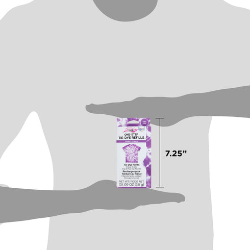Tulip One-Step Tie-Dye Kit Dye Refill Packs, Lilac...