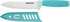 Farberware Ceramic Chef Knife with Custom-Fit Blade Cover, Razor-Sharp Kitchen Knife with Ergonomic, Soft-Grip Handle, Dishwasher-Safe, 6-inch, Aq...