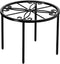Plant Stand, 11.41IN High Heavy Duty Potted Plant Holder, Flower Pot Stand Anti-rust, Round Plant Rack for Room Indoor and Outdoor Courtyard, Gard...