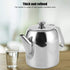 Coffee Pot Teapot Stainless Steel Tea Kettle Cold Short Spout Pour Over for Home Kitchen Hotel Restaurant(32oz)...