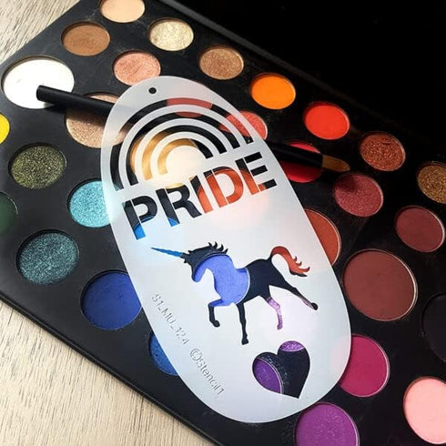 Stencil1 - Pride Makeup Stencil Durable Quality Reusable Stencils United States Stencil America for Parades, Parties and more!...