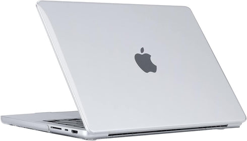 Se7enline Compatible with MacBook Pro 14 inch Case Clear Crystal Hard Laptop Cover 2021-2024 for Mac Pro 14-inch A2442 A2779 A2918 A2992 A3112 A34...