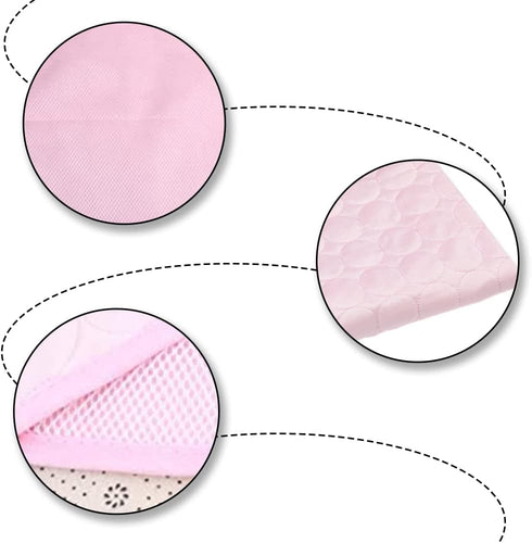 Dog Cooling Mat Foldable Pet Self Cooling Mat Breathable Cat Cooling Pad for Cat Dog Summer Sleeping...