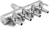 Stainless Steel Aquarium Fish Tank 4 Ways Air Flow Splitter Lever Control Valve...