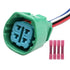 4 Pin Alternator Regulator Repair Harness Connector Wiring Pigtail Compatible with Honda Acura Toyota Camry 2.4L D4D Engines 90980-11964 (Green)...