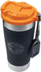 Klein Tools 55580 Stainless Steel Tumbler with Flip-Top Lid, Insulated 20 Oz. Tradesman's Double Wall Vacuum Mug, Slip-resistant Sleeve...
