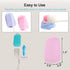 V-TOP Toothbrush Covers Caps, 10 Pack Toothbrush Head Cover for Travel, Silicone Portable Tooth Brush Protecter Cover Pod Case for Home and Outdoo...