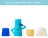 Cool Mama Fridge Deodorizer, Chilly Mama Refrigerator Deodorizer Remover Absorbs Odors, Fridge Cleaner Freezer Odor Freshener Remover, Reusable ba...