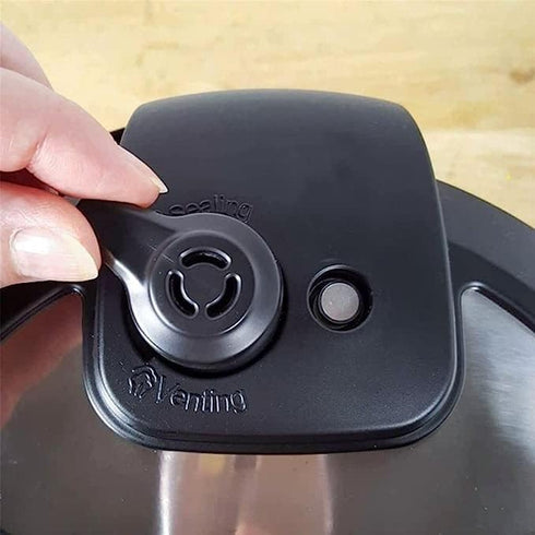 Electric Pressure Cooker Valve Gasket, Universal Valve Pressure Cooker Accessory Universal Set Anti Blocking Bracket Replacement for Normal Pressu...