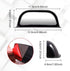 Passenger Rear View Mirror Back Adjustable Blind Spot Mirror, Rotatable Angle B Pillar Spot Mirrors for Get off Assist Support Mirror Car Door Ope...