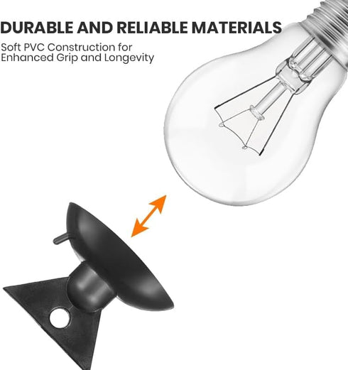 Gu10 Bulb Removal Tool 239 2 Size Light Bulb Changer Suction Cup Remover Set MR16 GU10 Lamps Changer Head for Halogen LED Mini Track Lights Remove...