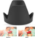 Camera Lens Hoods, HB-50 Quality ABS Lens Hood Shade for Nikon AF-S 28-300mm F3.5-5.6G ED VR, and 18-300mm Lens....