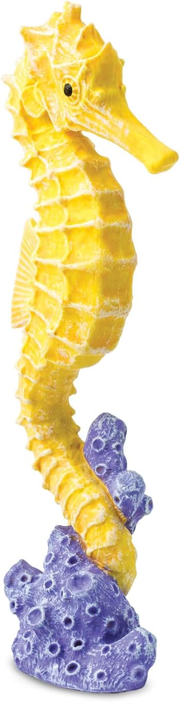 Safari Ltd. Seahorse Figurine - Detailed 5" Plastic Model Figure - Fun Educational Play Toy for Boys, Girls & Kids Ages 3+...