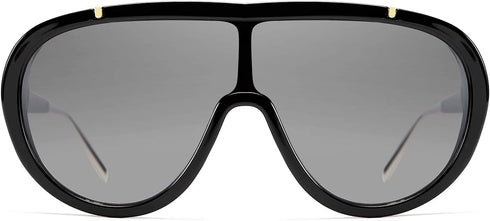 FEISEDY Sunglasses Women Oversized One Piece Frame UV400 Sun Glasses Trendy Retro Shades B2580...