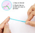 50PCS Plastic Sewing Needles, Large Eye Plastic Yarn Needles for Kids, 7cm/2.76inch Plastic Needles for Yarn and Craft Plastic Embroidery Needle f...