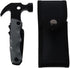 Multifunctional Claw Hammer, 2Cr13 Steel 5.9 x 2.95 x 0.78 Inches Durable Easy to Use 13 In 1 Multi Tools Hammer for Men Dad Gifts Hand Tools Camp...