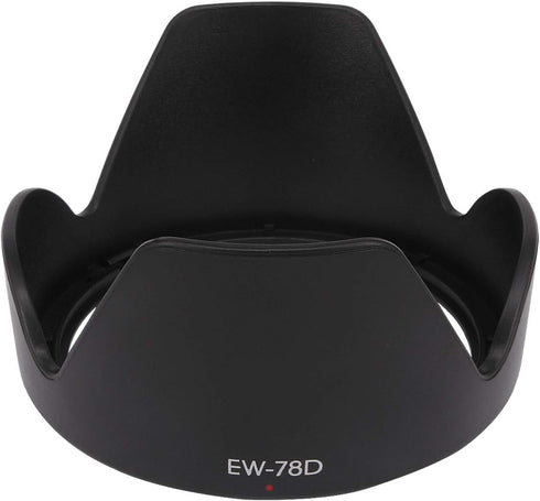 Haoge Bayonet Lens Hood for Canon EF-S 18-200mm f3.5-5.6 IS, Canon EF 28-200mm f3.5-5.6 and Canon EF 28-200mm f/3.5-5.6 USM Lens replaces Canon EW...