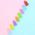 50 Pcs Jelly Sugar Soft Candy Slime Charms Easter DIY Craft Making Resin Jewery Making Kit, Resin Flatback Slime Beads Making Supplies for DIY Scr...