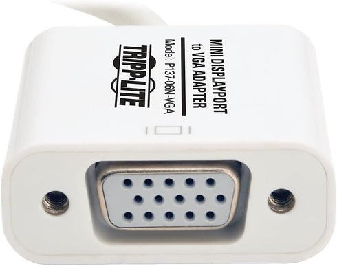 Tripp Lite Mini DisplayPort 1.2 to VGA/DVI/HDMI Adapter Converter 4K @ 60Hz...