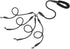 4 Way Dog Leash,4 in 1 Traction Rope Dog for Dogs Cats Outdoor Walking for Medium Large Dogs Walking and Training...