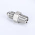 Male 1/8" NPT to -3 AN Flare Adapter Straight Stainless Steel...