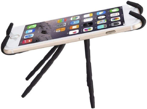 HM5018AK Ajustable Spider Multi Function Grip Mobile Phone Holder Stand Mount for iPhone 14 13 12 11 XS Samsung Smartphone Black...