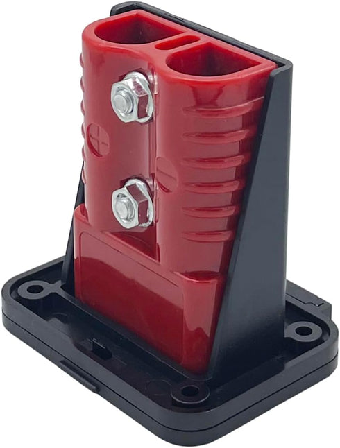 175A Plug Mounting Panel with Cover for Anderson SB175 Connectors Flush Mount Recessed Plate (Red-1pc)...