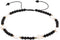 Shell Star and Moon Black Agate Stones Ankle Bracelets for Women Lucky Beaded Anklet Adjustable Summer Foot Jewelry 8.5-10 inch...