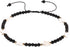 Shell Star and Moon Black Agate Stones Ankle Bracelets for Women Lucky Beaded Anklet Adjustable Summer Foot Jewelry 8.5-10 inch...