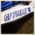 STIFFIE Techtron Orange/Black 3" Boat & PWC Registration Decals • Numbers Letters Stickers...
