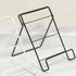 Cookbook Stand Cookbook Holder Foldable Tablet Recipe Book Holder Kitchen Recipe Cooking Display Rest Stand Holder Black...