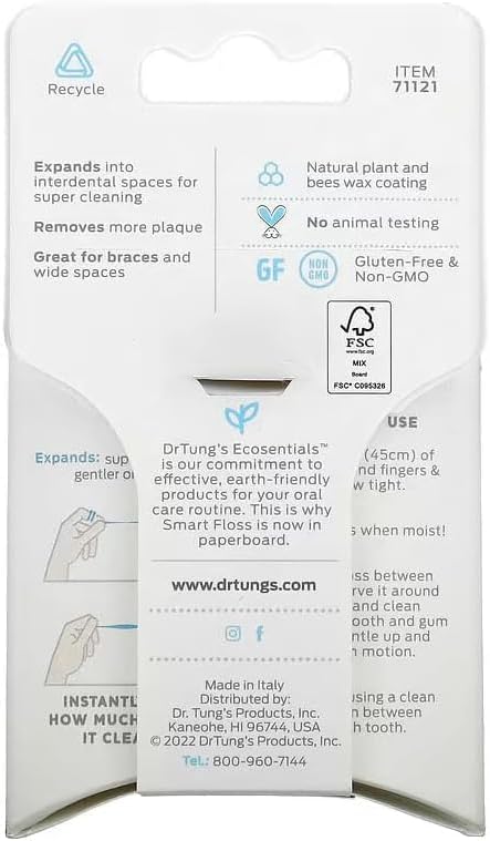 Dr. Tungs Smart Floss - 30 Yards - Case of 6...