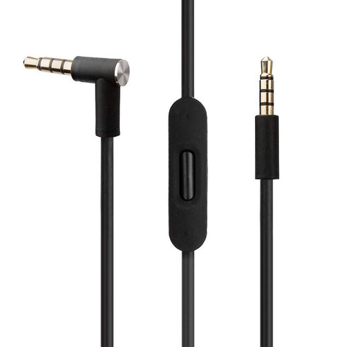 Replacement Audio Cable Cord Wire with in-line Microphone and Control Compatible with Beats Headphones Solo, Studio, Pro, Detox, Wireless, Mixr, E...