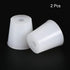 MECCANIXITY Silicone Rubber Tapered Plug 22mm to 29mm with Hole White for Powder Coating, Painting, Anodizing, Plating, Sandblasting, Laboratory U...