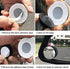 Blind Spot Mirror, Amfor HD Glass Convex Lens Frameless Adjustable Blind Spot Mirror for All Universal Vehicles Car Stick-on Design (2 PCS) (Recta...