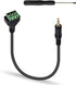 Poyiccot 3.5mm Screw Terminal Connector Cable, 3.5mm(1/8inch) Stereo Audio Balanced Male Jack to AV 3 Pin Screw Terminal Adapter Cable 30cm(1/8inc...