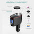 100W Cigarette Lighter Socket Splitter, Car Charger Adapter, Dual USB Quick Charge 3.0 3A and 2.4A USB, Voltage Display Compitable for iPhone,iPad...